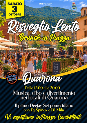 Risveglio lento - Brunch in Piazza